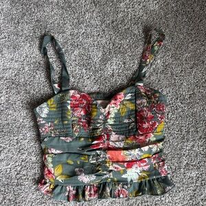 Flower Blouse Tank